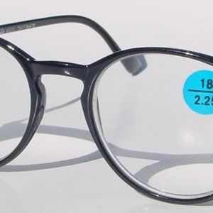 (NWT) Vintage 90's PC School Girl Reading Glasses (S. Black)